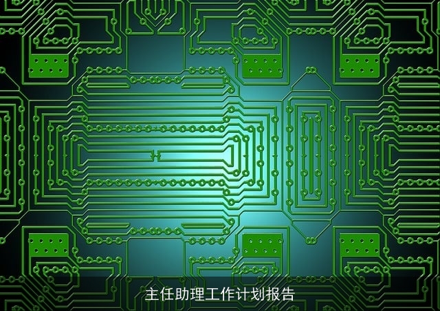 主任助理工作计划报告 主任助理工作计划报告