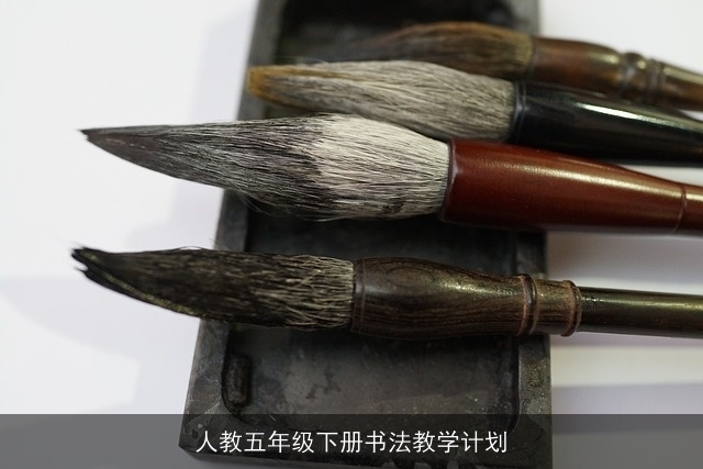 人教五年级下册书法教学计划 人教五年级下册书法教学计划