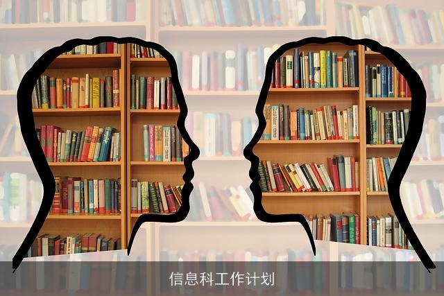 信息科工作计划 信息科工作计划