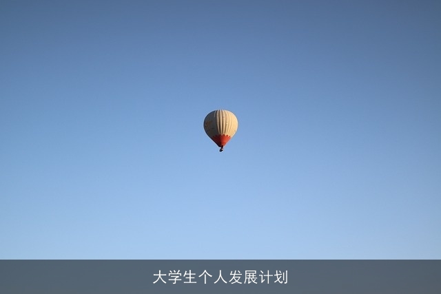 大学生个人发展计划 大学生个人发展计划