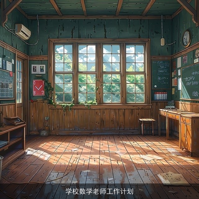 学校数学老师工作计划 学校数学老师工作计划
