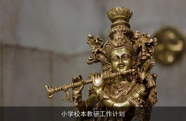 小学校本教研工作计划 小学校本教研工作计划