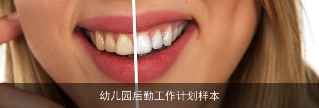 幼儿园后勤工作计划样本 幼儿园后勤工作计划样本