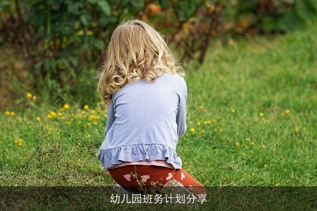 幼儿园班务计划分享 幼儿园班务计划分享