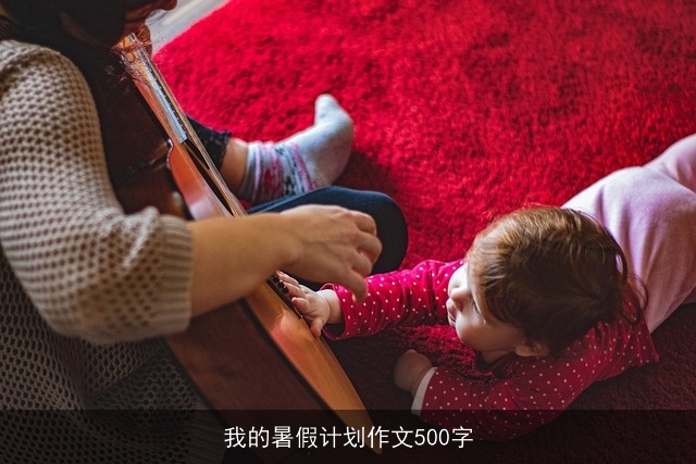 我的暑假计划作文500字 我的暑假计划作文500字