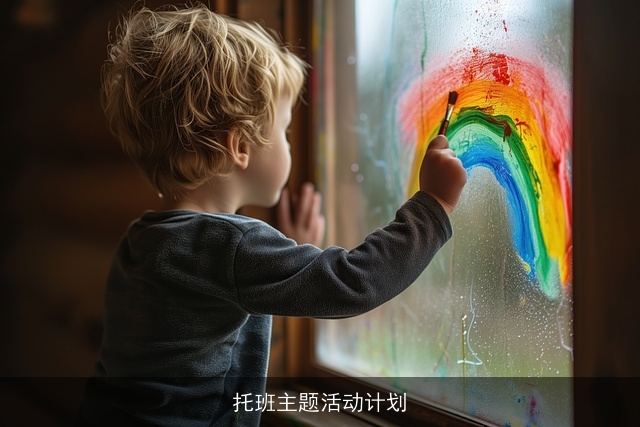 托班主题活动计划 托班主题活动计划