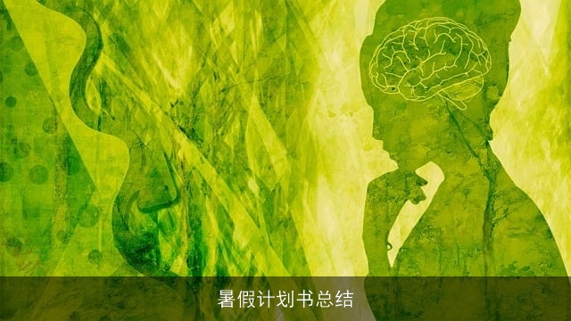 暑假计划书总结 暑假计划书总结