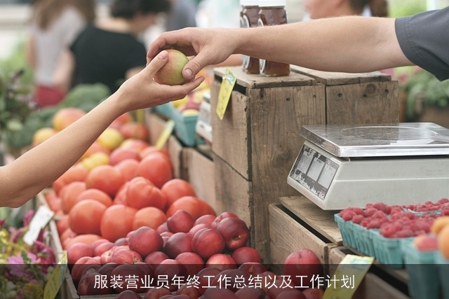 服装营业员年终工作总结以及工作计划 服装营业员年终工作总结以及工作计划