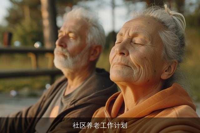 社区养老工作计划 社区养老工作计划