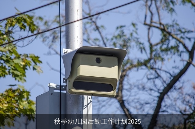 秋季幼儿园后勤工作计划2025 秋季幼儿园后勤工作计划2025