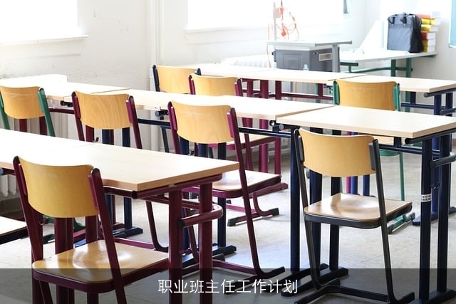 职业班主任工作计划 职业班主任工作计划