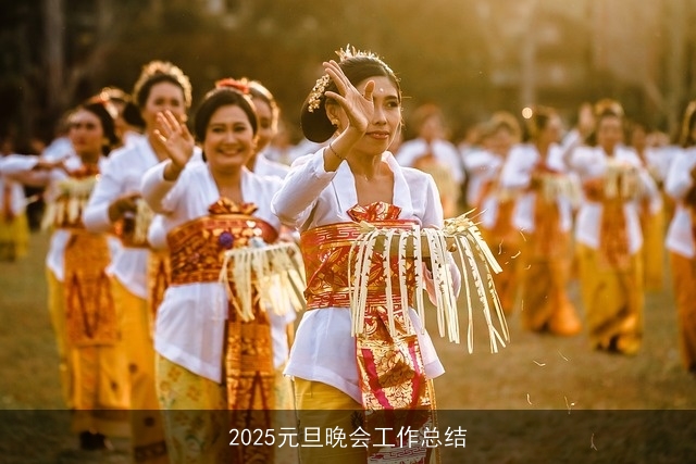 2025元旦晚会工作总结 2025元旦晚会工作总结