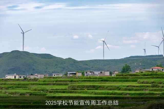 2025学校节能宣传周工作总结 2025学校节能宣传周工作总结