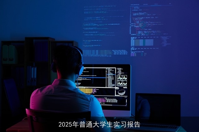 2025年普通大学生实习报告 2025年普通大学生实习报告