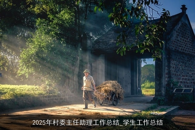 2025年村委主任助理工作总结_学生工作总结 2025年村委主任助理工作总结_学生工作总结