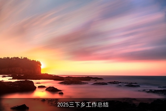 2025三下乡工作总结 2025三下乡工作总结