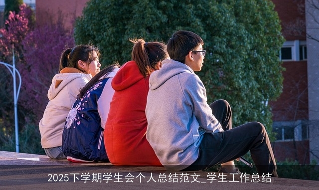 2025下学期学生会个人总结范文_学生工作总结 2025下学期学生会个人总结范文_学生工作总结