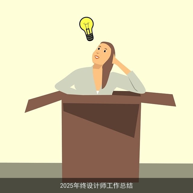 2025年终设计师工作总结 2025年终设计师工作总结
