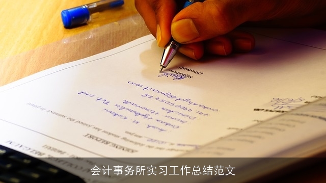 会计事务所实习工作总结范文 会计事务所实习工作总结范文