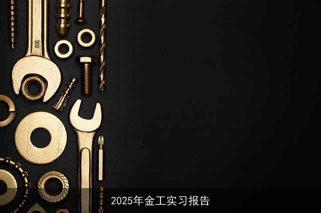 2025年金工实习报告 2025年金工实习报告