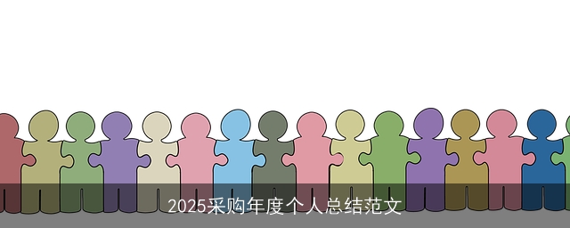 2025采购年度个人总结范文 2025采购年度个人总结范文