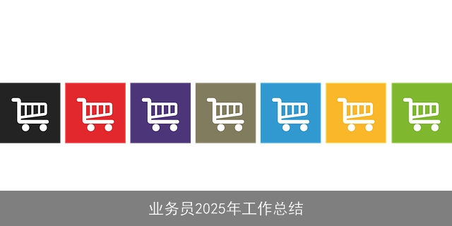 业务员2025年工作总结 业务员2025年工作总结