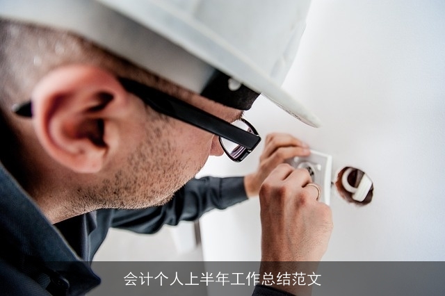 会计个人上半年工作总结范文 会计个人上半年工作总结范文