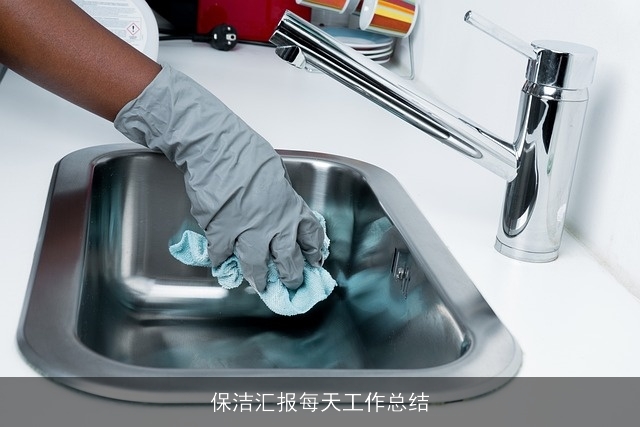 保洁汇报每天工作总结 保洁汇报每天工作总结
