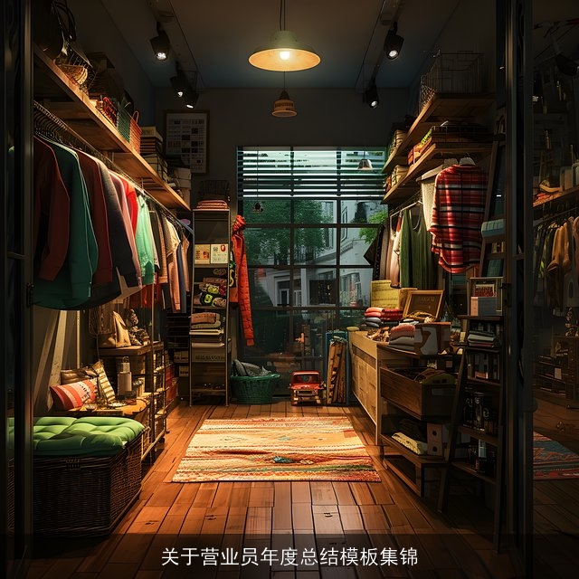 关于营业员年度总结模板集锦 关于营业员年度总结模板集锦