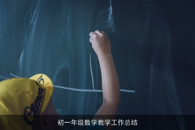 初一年级数学教学工作总结 初一年级数学教学工作总结