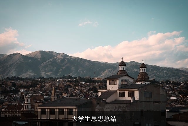 大学生思想总结 大学生思想总结