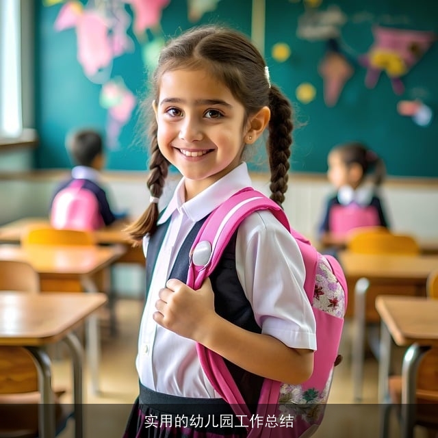 实用的幼儿园工作总结 实用的幼儿园工作总结