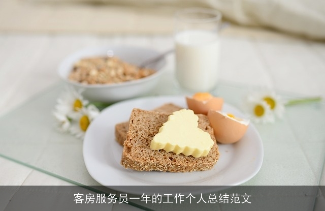 客房服务员一年的工作个人总结范文 客房服务员一年的工作个人总结范文
