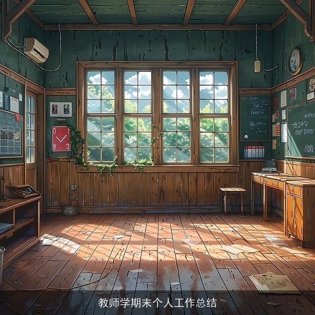 教师学期末个人工作总结 教师学期末个人工作总结