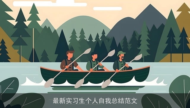 最新实习生个人自我总结范文 最新实习生个人自我总结范文