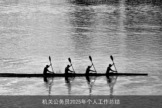 机关公务员2025年个人工作总结 机关公务员2025年个人工作总结