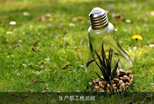 生产部工作总结 生产部工作总结