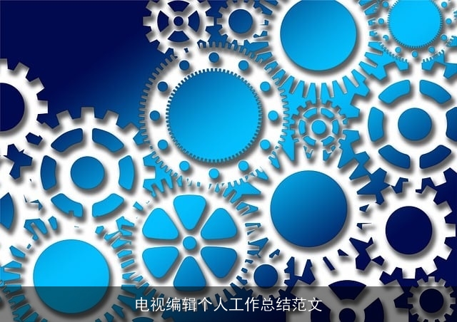 电视编辑个人工作总结范文 电视编辑个人工作总结范文