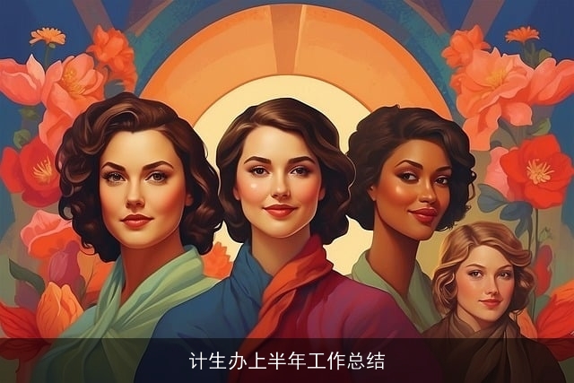 计生办上半年工作总结 计生办上半年工作总结