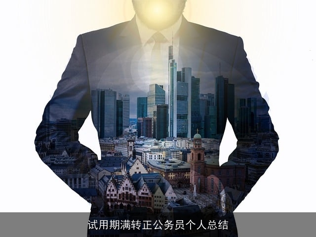 试用期满转正公务员个人总结 试用期满转正公务员个人总结