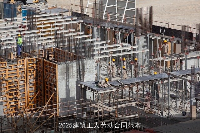 2025建筑工人劳动合同范本 2025建筑工人劳动合同范本