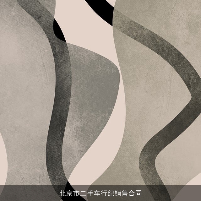 北京市二手车行纪销售合同 北京市二手车行纪销售合同