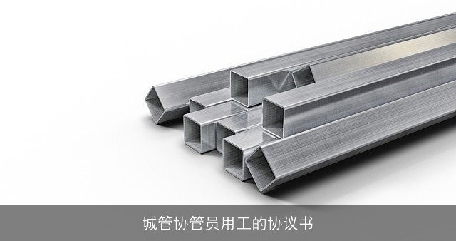 城管协管员用工的协议书 城管协管员用工的协议书