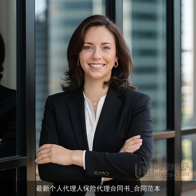 最新个人代理人保险代理合同书_合同范本 最新个人代理人保险代理合同书_合同范本