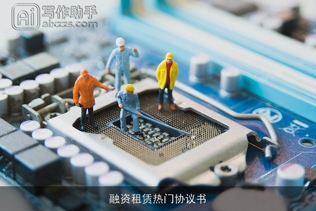 融资租赁热门协议书 融资租赁热门协议书