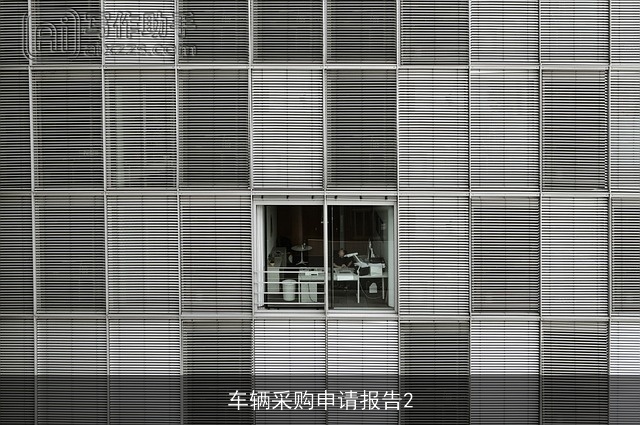 车辆采购申请报告2 车辆采购申请报告2