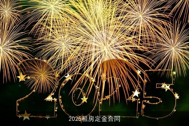 2025租房定金合同 2025租房定金合同