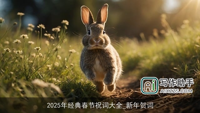 2025年经典春节祝词大全_新年贺词 2025年经典春节祝词大全_新年贺词