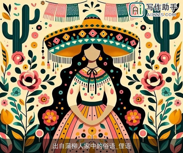 出自蒲柳人家中的俗语_俚语 出自蒲柳人家中的俗语_俚语