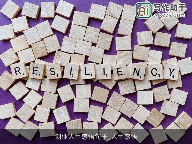 创业人生感悟句子_人生感悟 创业人生感悟句子_人生感悟